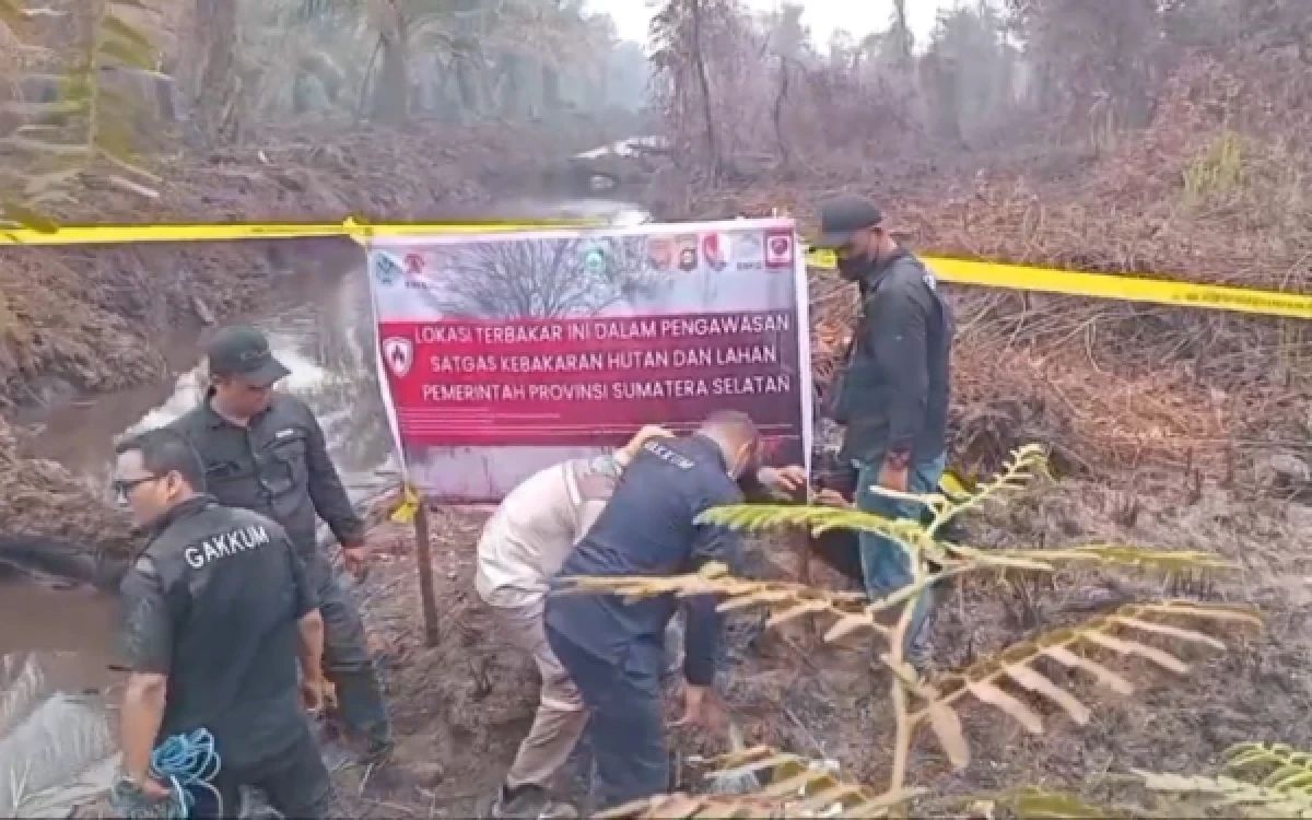 Thumbnail Berita - Polda Sumsel Perluas Penyelidikan Karhutla, Empat Korporasi Jadi Fokus Baru