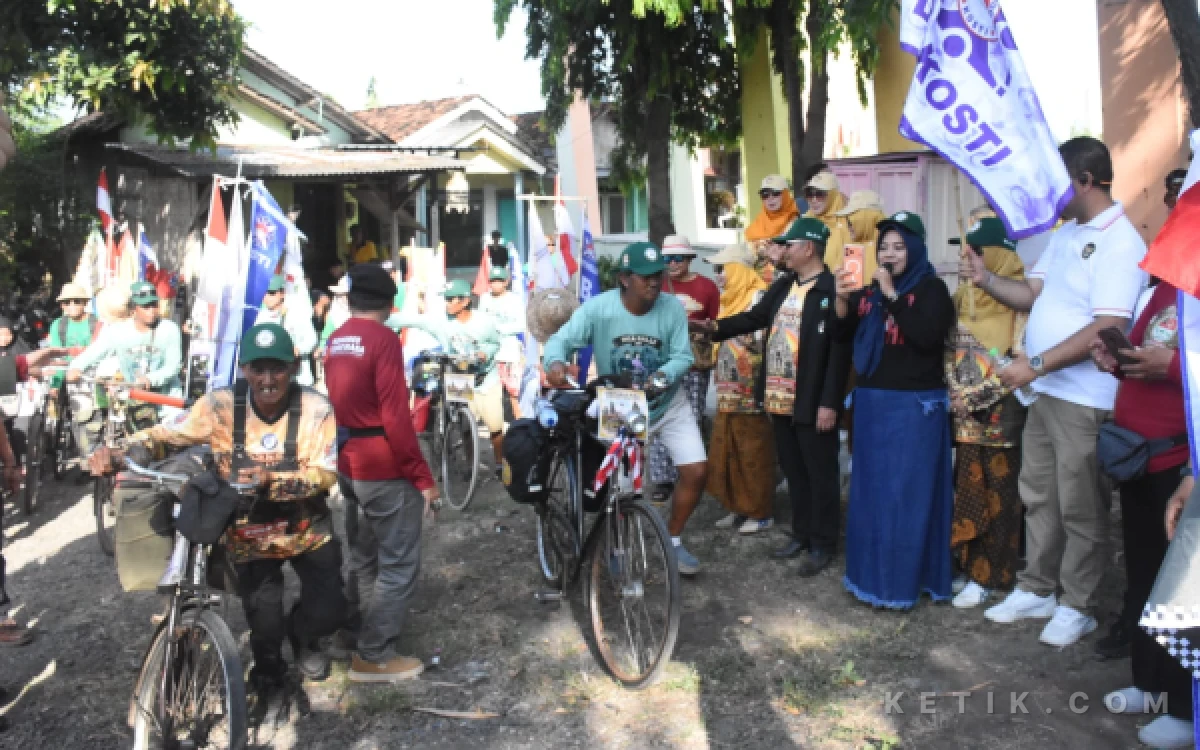 Thumbnail Berita - Titik 1.000 Kilometer Anyer-Panarukan Jadi Start Onthelis Situbondo ke IVCA 2026