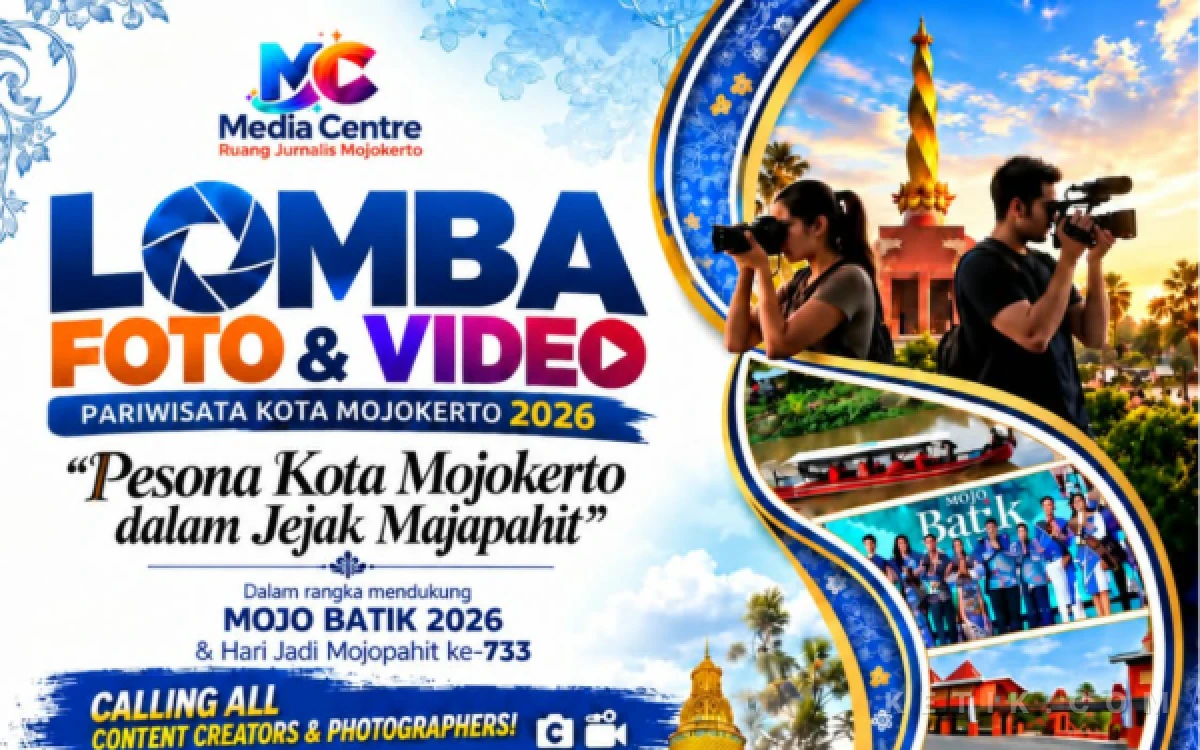 Thumbnail Berita - Gelar Lomba Foto dan Video Berhadiah Rp20 Juta, MC-RJM Ajak Generasi Muda Promosikan Pesona Wisata Kota Mojokerto