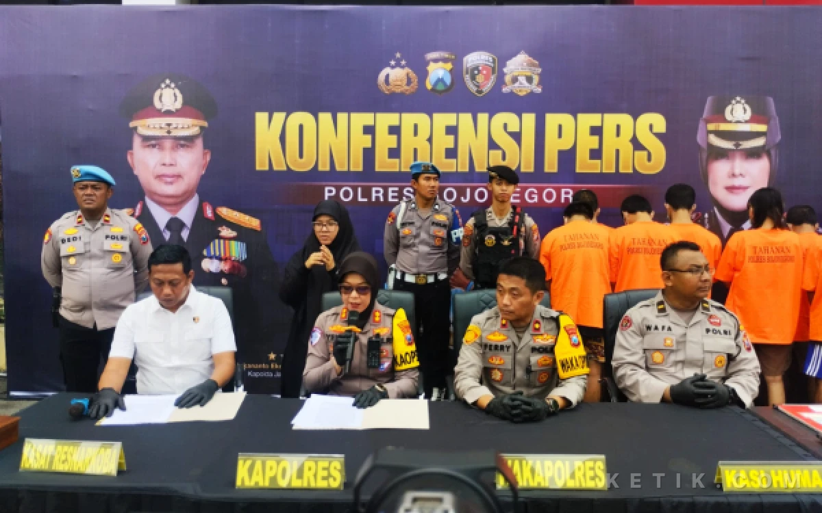 Thumbnail Berita - OPS  Semeru 2026, Polres Bojonegoro Ungkap 10 Kasus Kriminal dengan 11 Tersangka