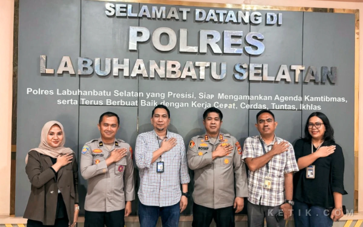 Thumbnail Berita - Perkuat Sinergi Pasca Pimpin BRI Kotapinang, Ida Bagus Kunjungan ke Polres Labusel
