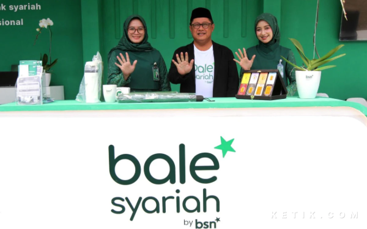 Foto Bale Syariah produk Bank Syariah Nasional (BSN). (Foto: Syaiful Arif/ketik.com)