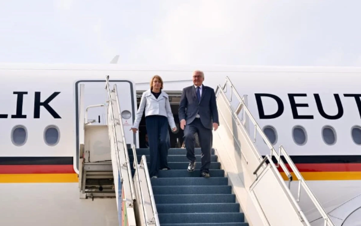 Thumbnail Berita - Presiden Jerman Tiba di Jakarta, Diplomasi Bilateral Kian Menguat