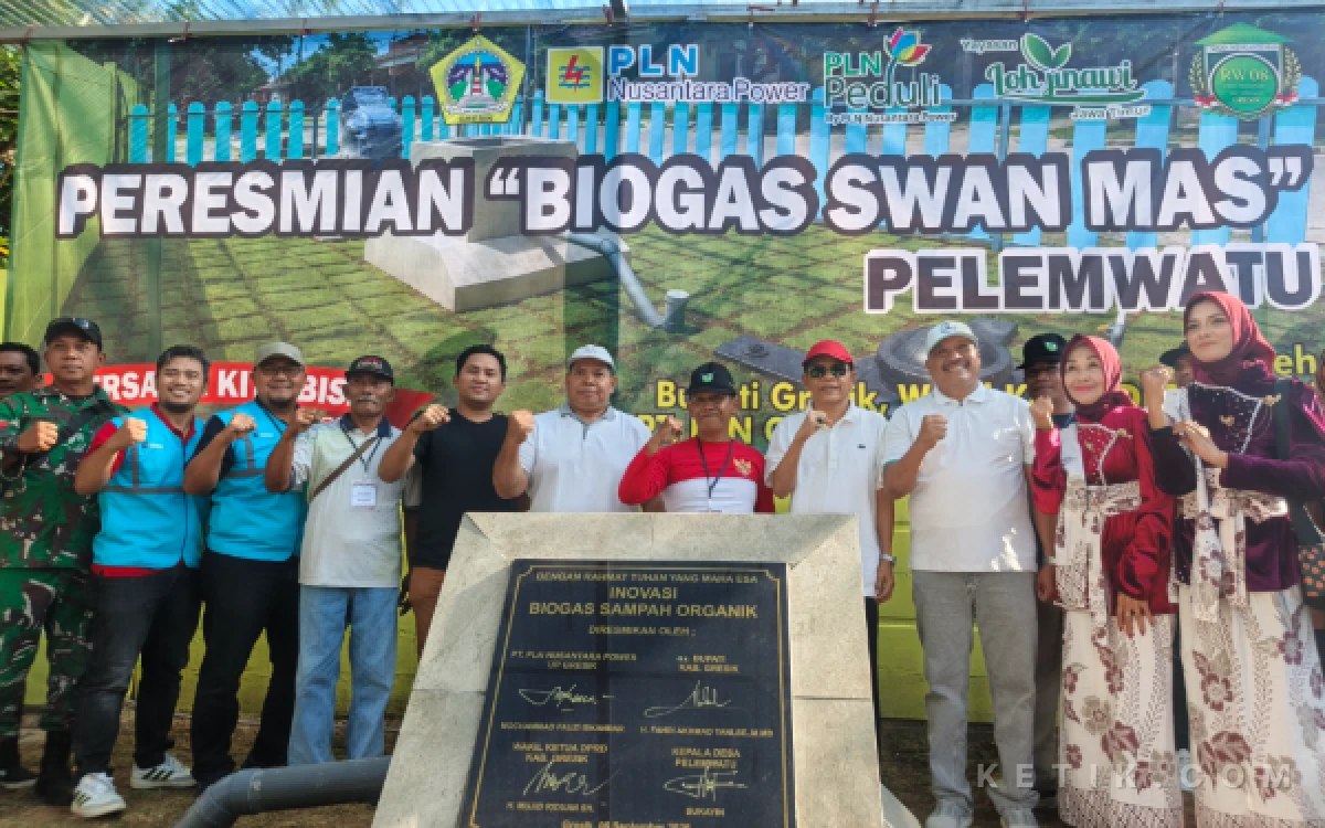 Thumbnail Berita - Biogas Sampah Organik SWAN MAS Diresmikan, Jadi Solusi Pengelolaan Sampah di Gresik