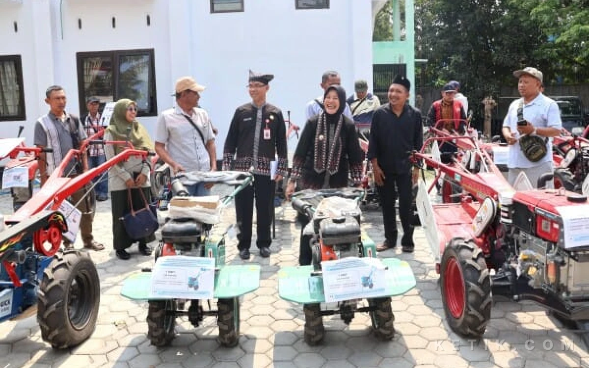 Thumbnail Berita - Puluhan Petani Bojonegoro Terima Alsintan, Wabup Nurul Azizah Ingin Biaya Bertani Lebih Hemat