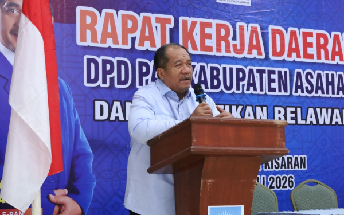 Thumbnail Berita - Hadiri Pembukaan Rakerda DPD PAN, Bupati Asahan Ajak Seluruh Elemen Bangun Komunikasi