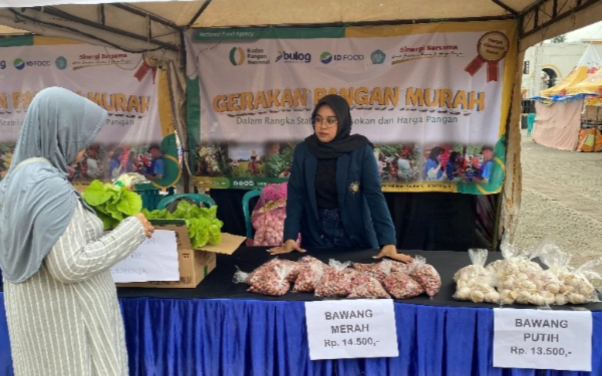 Thumbnail Berita - Mahasiswa MBKM PSDKU Universitas Brawijaya Kediri Berkontribusi pada Gerakan Pangan Murah di Ponorogo