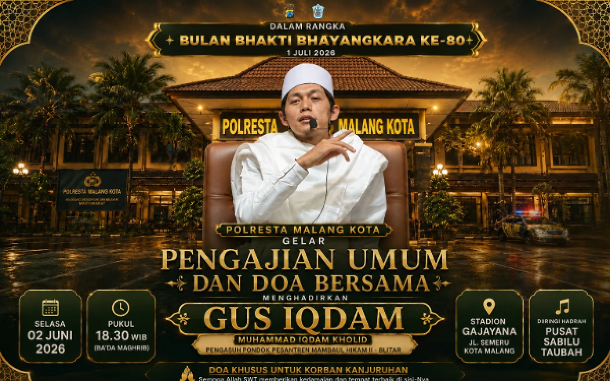 Thumbnail Berita - Gus Iqdam Bakal Pimpin Doa Bersama untuk Korban Kanjuruhan di Stadion Gajayana, Catat Tanggalnya