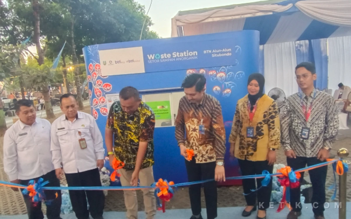 Thumbnail Berita - Bank BTN Resmikan Waste Station Pertama di Situbondo