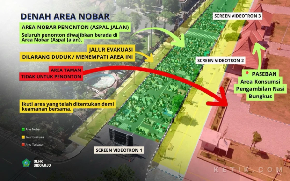 Thumbnail Berita - Nobar Final Piala Dunia 2026, Pemkab Sidoarjo Bagi-Bagi Hadiah Umrah
