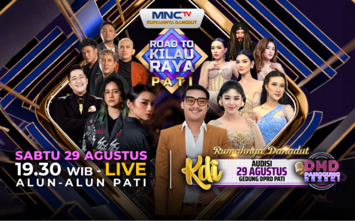 Thumbnail Berita - Road To Kilau Raya Hadir di Pati, Suguhkan Pesta Rakyat dan Audisi KDI