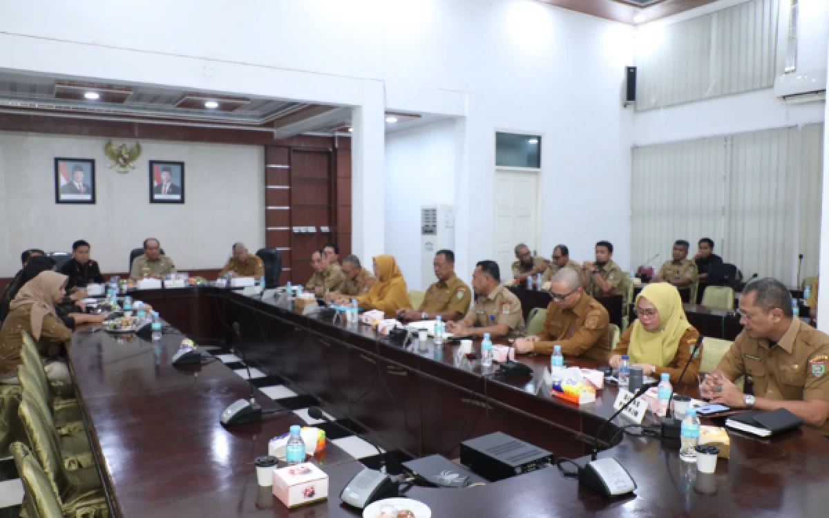 Thumbnail Berita - Bupati Asahan Ikuti Exit Meeting BPK RI Perwakilan Sumatera Utara