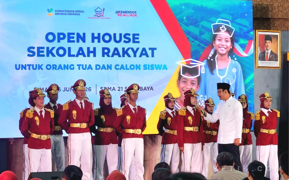 Thumbnail Berita - PBB, Pidato Bahasa Asing hingga Paduan Suara Sekolah Rakyat Surabaya Buat Mensos Gus Ipul Menangis Terharu