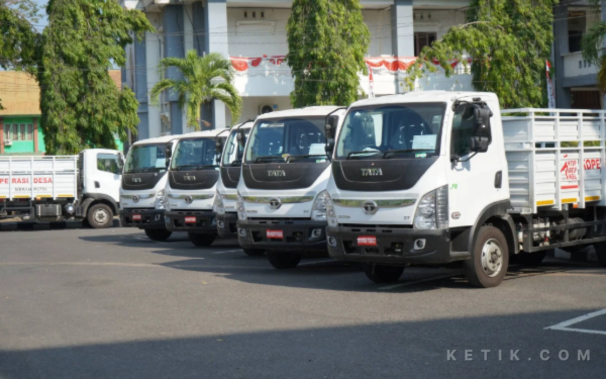 Foto Sejumlah Kendaraan Yang Akan di Gunakan KDMP di pinrang ( Foto Akbar Ketik )