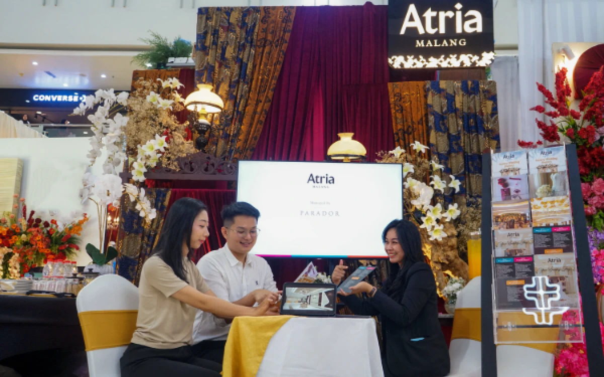 Foto Atria Hotel Malang turut serta dalam Wedding Expo di MOG untuk mendekatkan diri kepada calon pengantin. (Foto: Atria Hotel Malang for Ketik.com)
