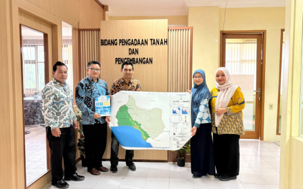 Thumbnail Berita - BPN Abdya Serahkan Laporan Pembaruan Zona Nilai Tanah 2026 ke Kanwil BPN Aceh