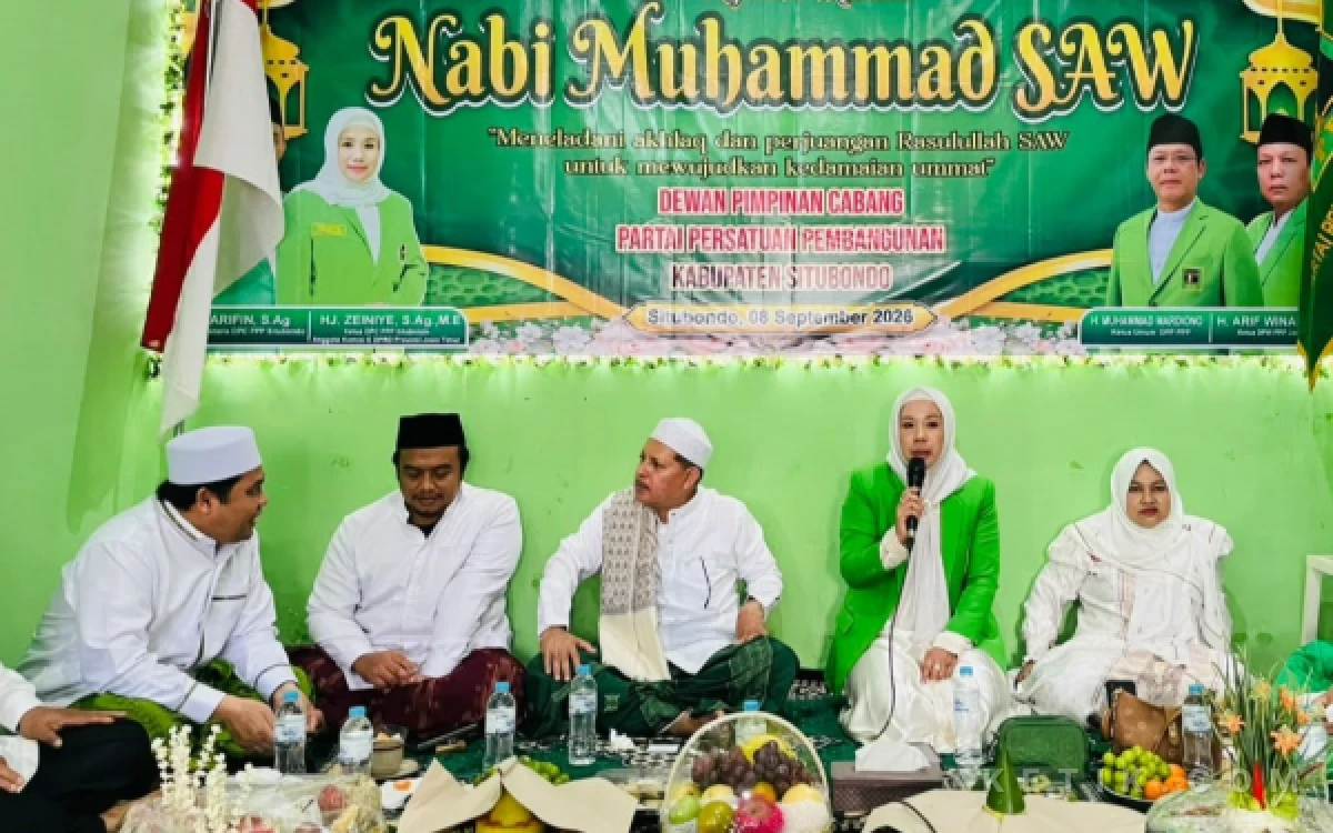 Thumbnail Berita - Peringatan Maulid Nabi Jadi Momentum Konsolidasi Internal DPC PPP Situbondo Menuju Pemilu 2029