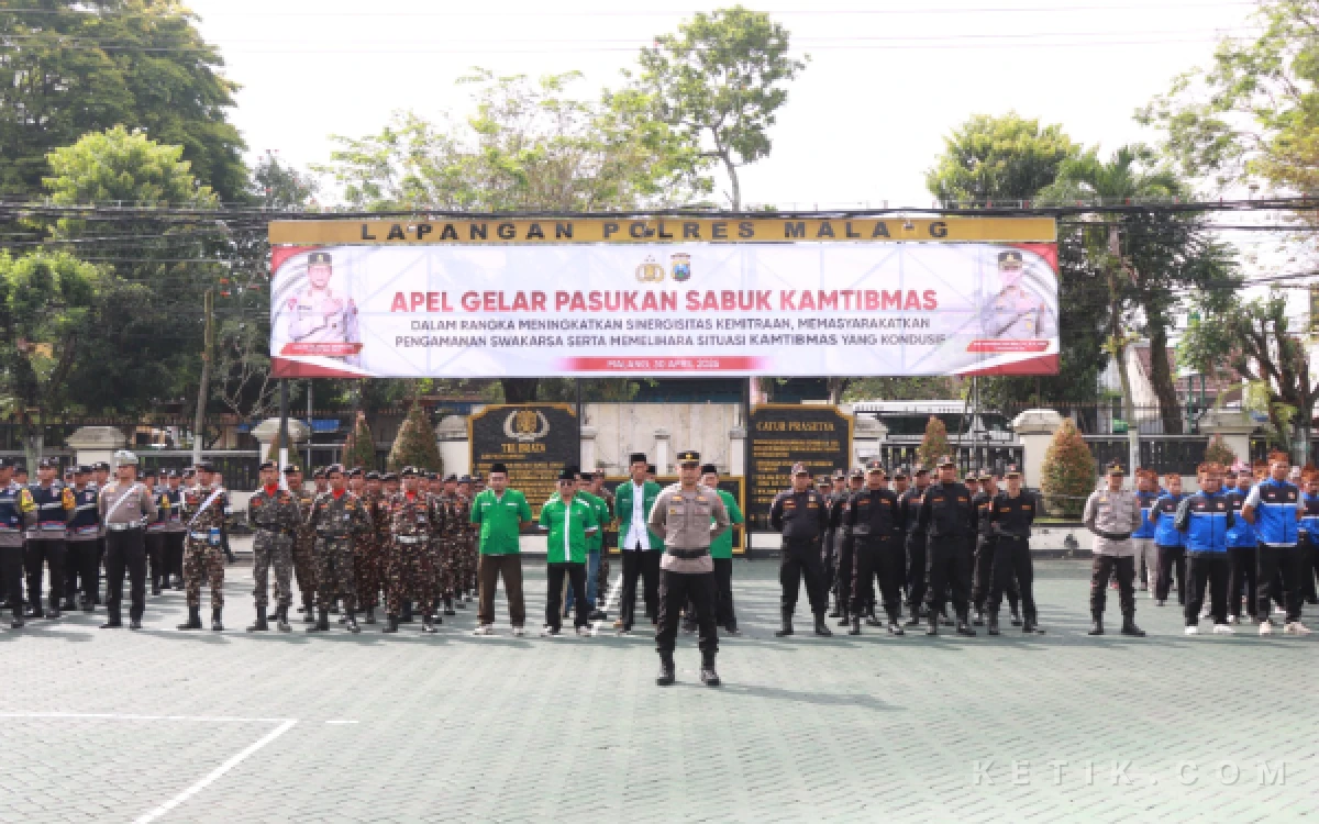 Thumbnail Berita - Perkuat Sinergi Jaga Keamanan Wilayah, Polres Malang Gandeng Ormas Gelar Apel Sabuk Kamtibmas