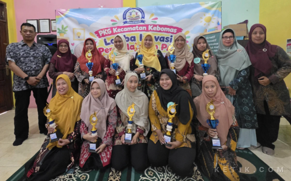 Thumbnail Berita - Tingkatkan Kompetensi Guru, PKG Kebomas Gelar Lomba Inovasi Pembelajaran PAUD Berbasis AI