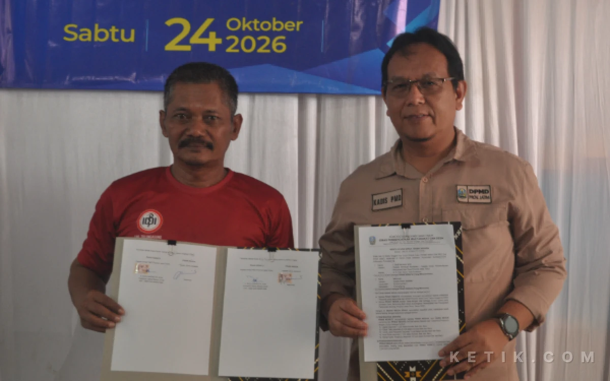 Thumbnail Berita - Terima Bantuan Laptop dari Pemprov Jatim, Desa Jabalsari Bersiap Jadi Percontohan Posyandu Digital