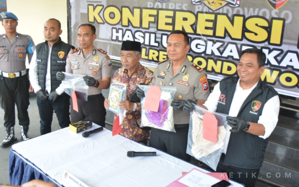 Thumbnail Berita - Pria Asal Tlogosari Ditangkap, Polres Bondowoso Sita Video Dugaan Penistaan Agama