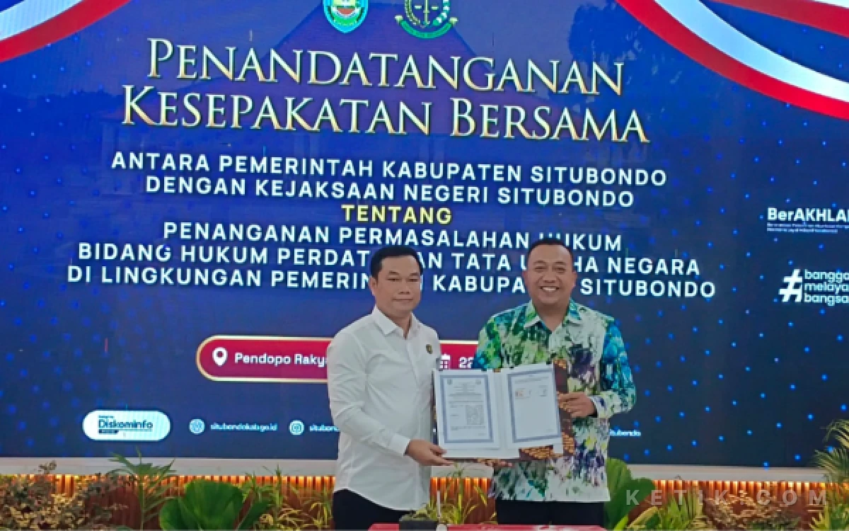 Thumbnail Berita - Selamatkan Aset Daerah hingga Cegah Masalah Hukum, Kejari dan Pemkab Situbondo Perpanjang MoU