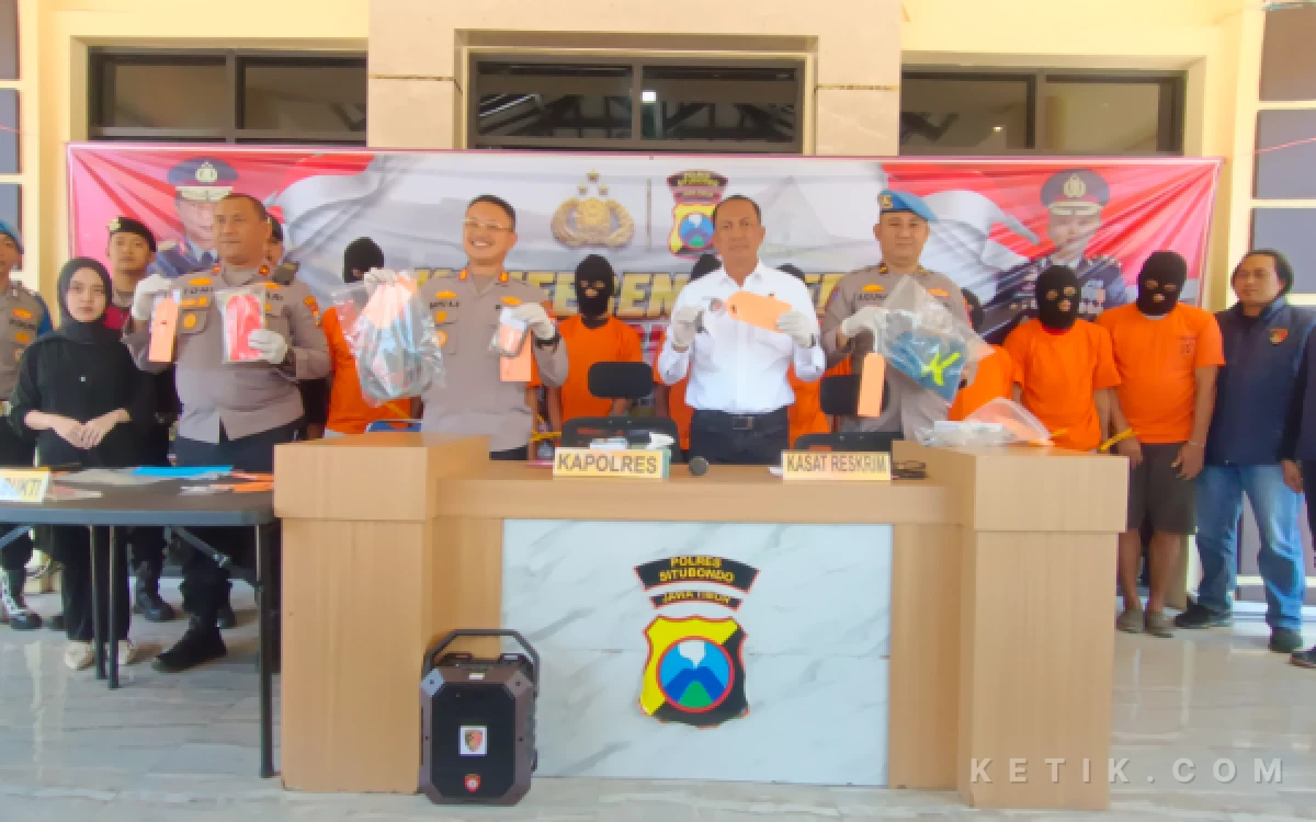 Thumbnail Berita - Polres Situbondo Ungkap 8 Kasus Pencurian Motor dan Hewan Ternak