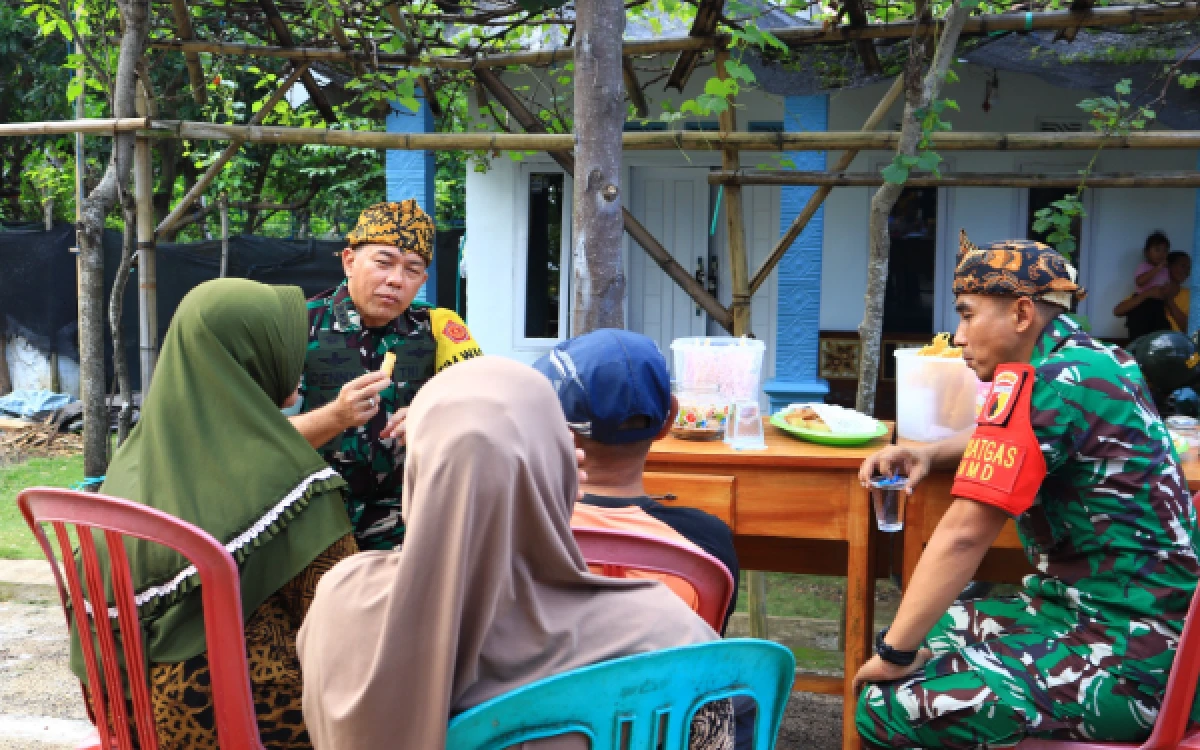Thumbnail Berita - Tim Wasev Sterad TNI Tinjau Progres TMMD Ke-128 Kodim 0820 Probolinggo di Desa Brabe