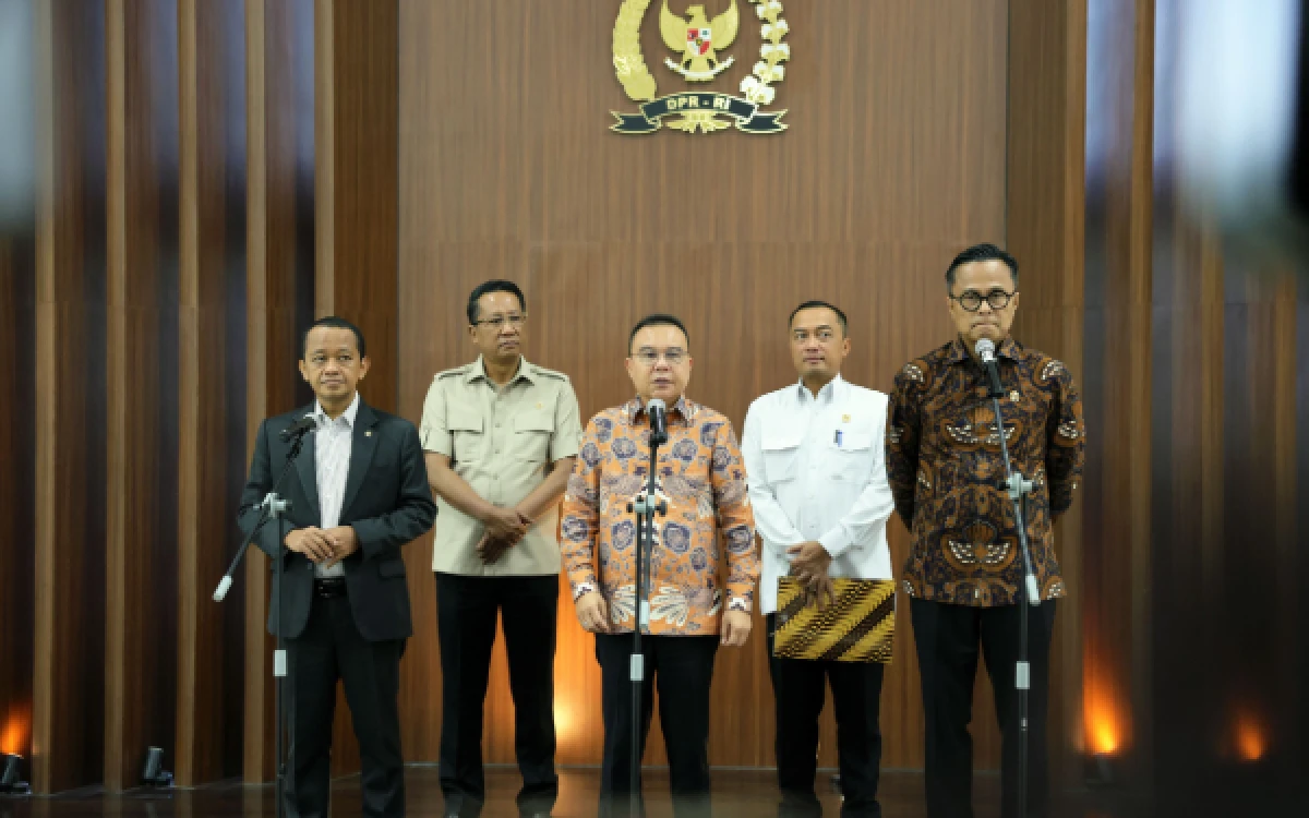 Thumbnail Berita - Percepat Pertumbuhan Ekonomi, DPR dan Pemerintah Rapat Koordinasi Bahas Tata Kelola Ekspor SDA