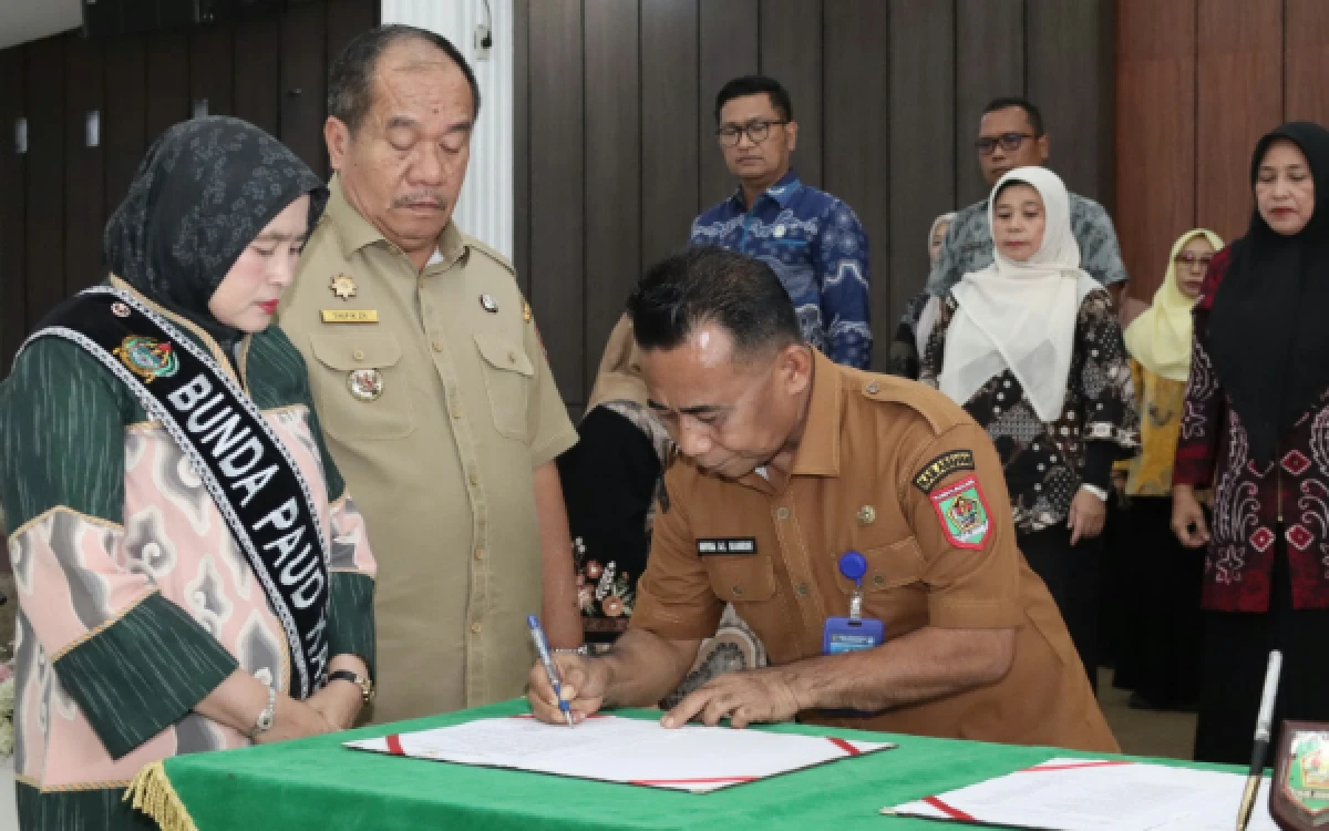Thumbnail Berita - Bupati Asahan Kukuhkan Pokja Bunda PAUD, Dorong Pemerataan Layanan Pendidikan Anak Usia Dini