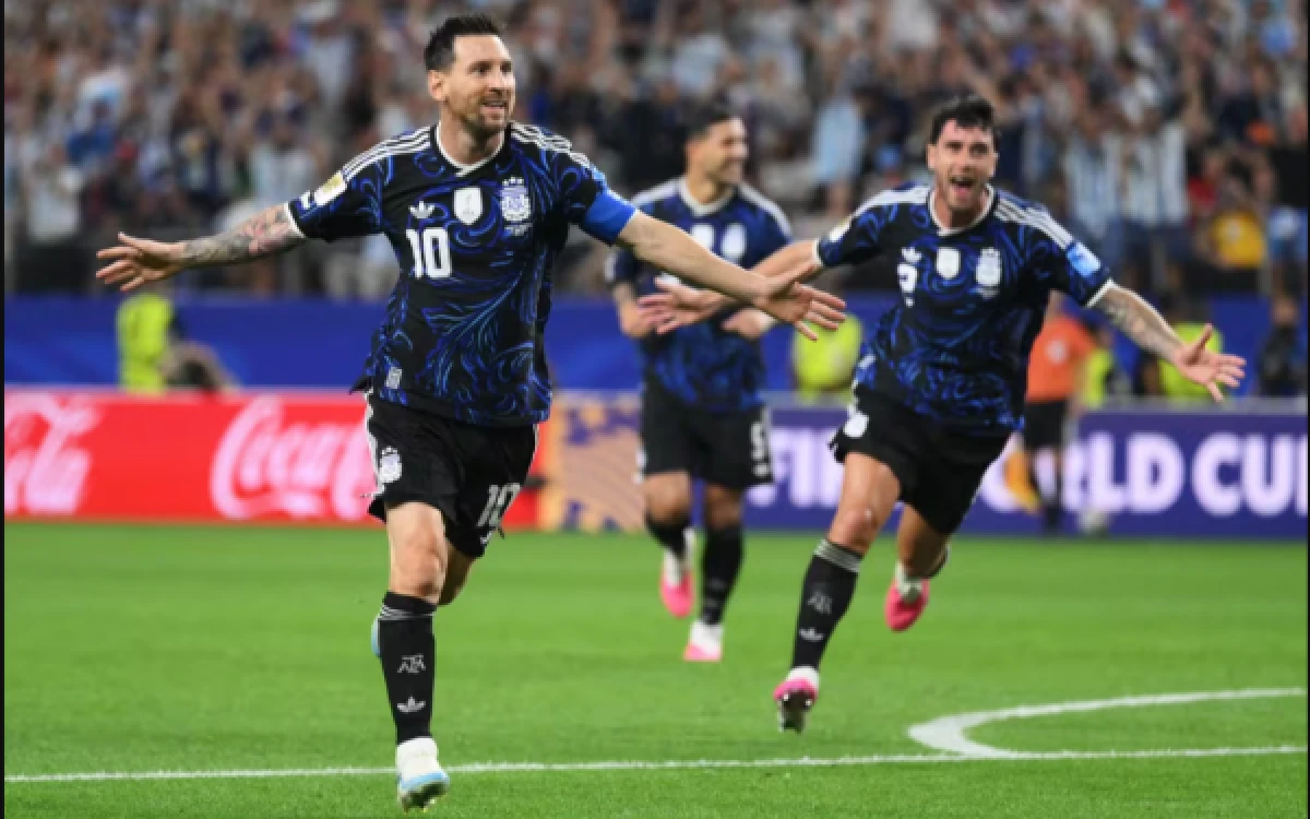 Thumbnail Berita - Pemain Muda Argentina Terpukau, Sudah Berusia 39 Tahun, Messi Masih Terus Bikin Kejutan