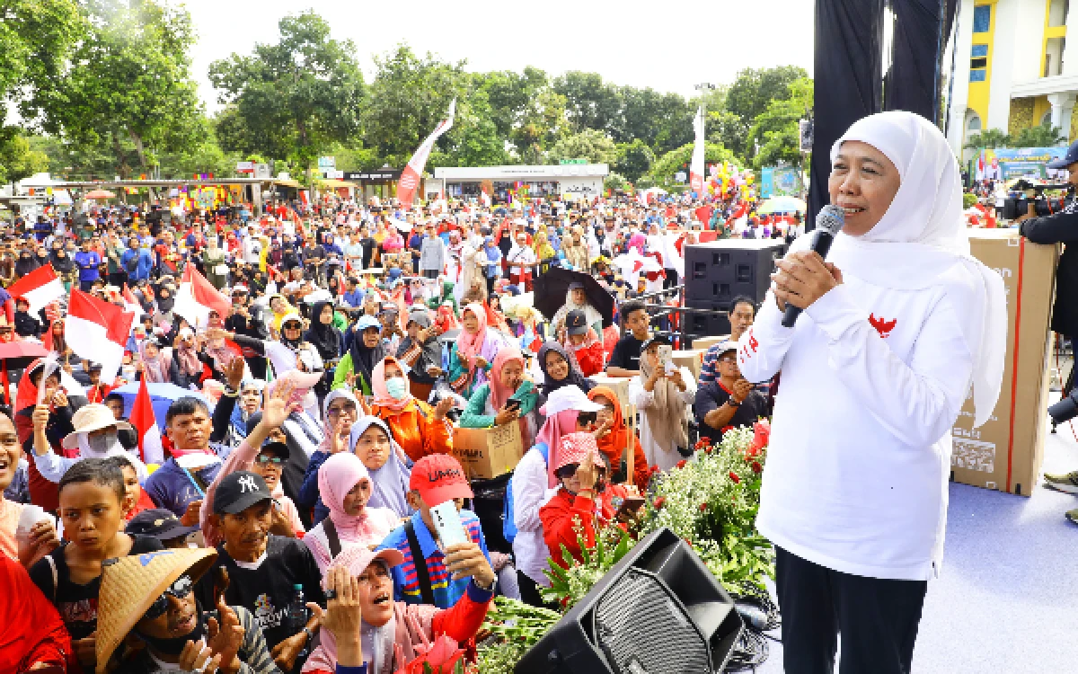 Thumbnail Berita - Sambut Tahun Baru Islam 1448 H, Gubernur Khofifah Ajak Masyarakat Meriahkan Jalan Sehat di Masjid Al Akbar Surabaya