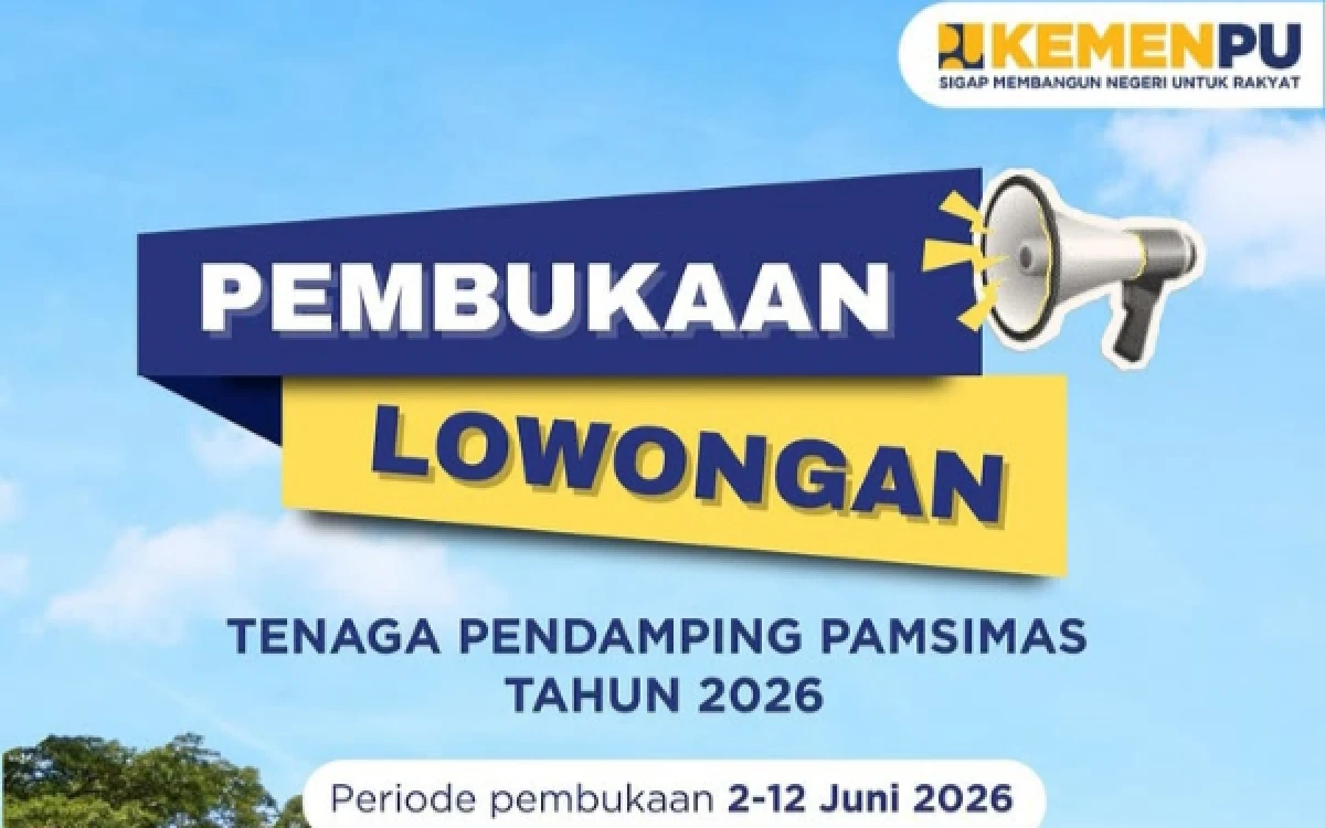 Thumbnail Berita - Kesempatan Emas! Kementerian PU Buka Lowongan PAMSIMAS 2026, Cek Formasi dan Link Daftarnya