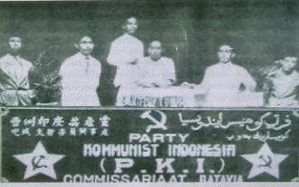 Foto PKI di Batavia pada tahun 1925. (Foto: Perpustakaan Nasional RI)