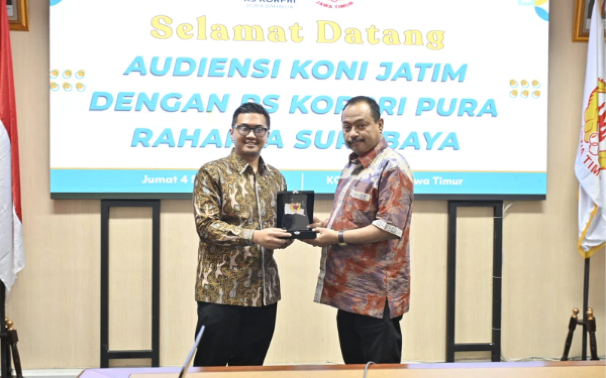 Thumbnail Berita - Pantau Kesehatan Atlet, KONI Jatim Gandeng 2 Rumah Sakit Ternama