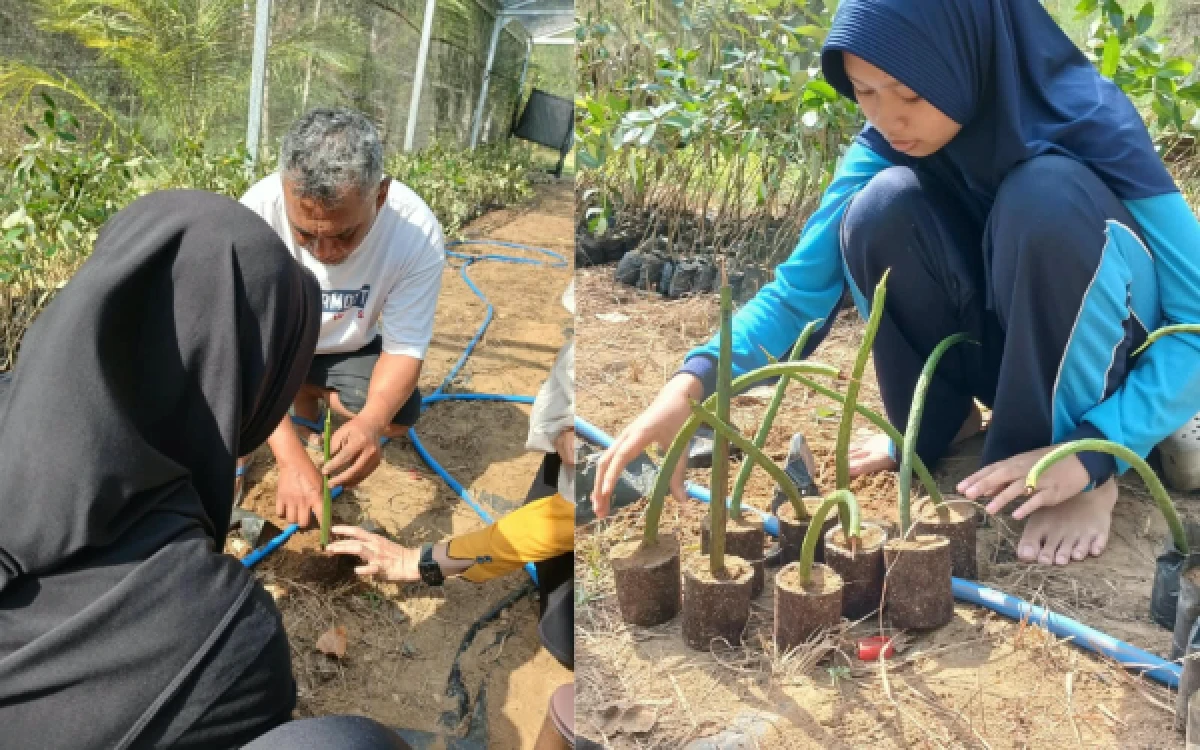Thumbnail Berita - Karya Siswa SMPN 1 Pacitan Tembus 20 Besar OPSI Nasional, Sulap Ampas Kopi Jadi Biopot
