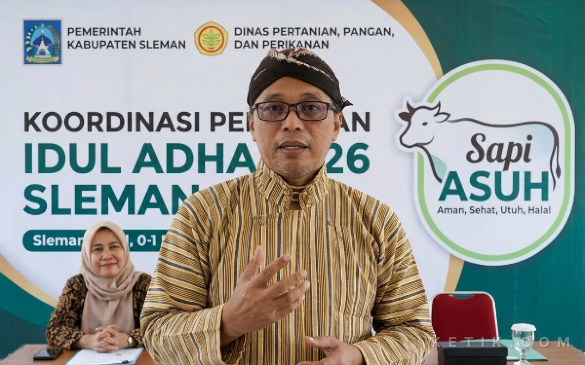 Thumbnail Berita - Menjamin Pangan ASUH, Pemkab Sleman Perketat Kesejahteraan Hewan dan Skrining Penyakit Jelang Iduladha 2026