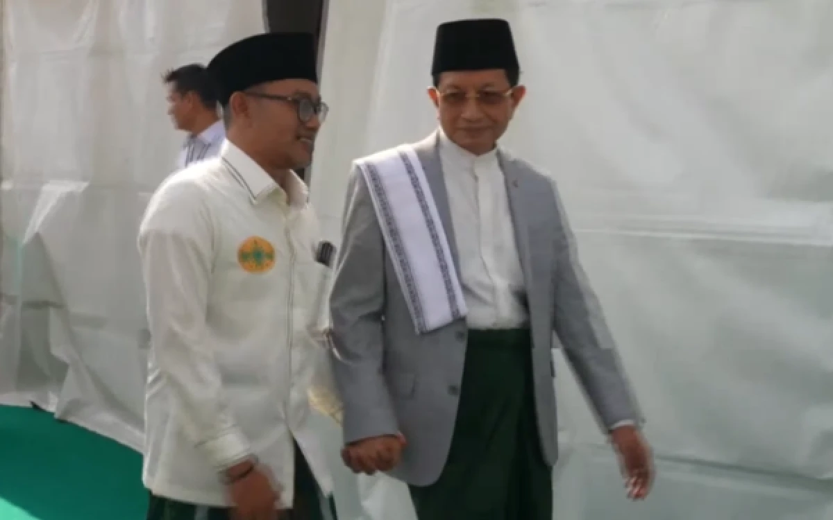 Thumbnail Berita - Menag Nasaruddin Umar Pastikan Tidak Maju Calon Ketum PBNU