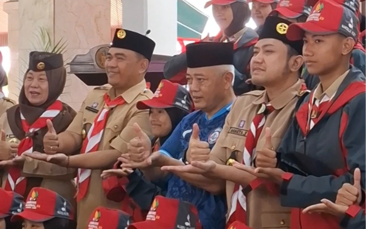Thumbnail Berita - ‎Bawa Nama Kabupaten Malang ke Kancah Nasional, 32 Pramuka Bertolak ke Jamnas 2026