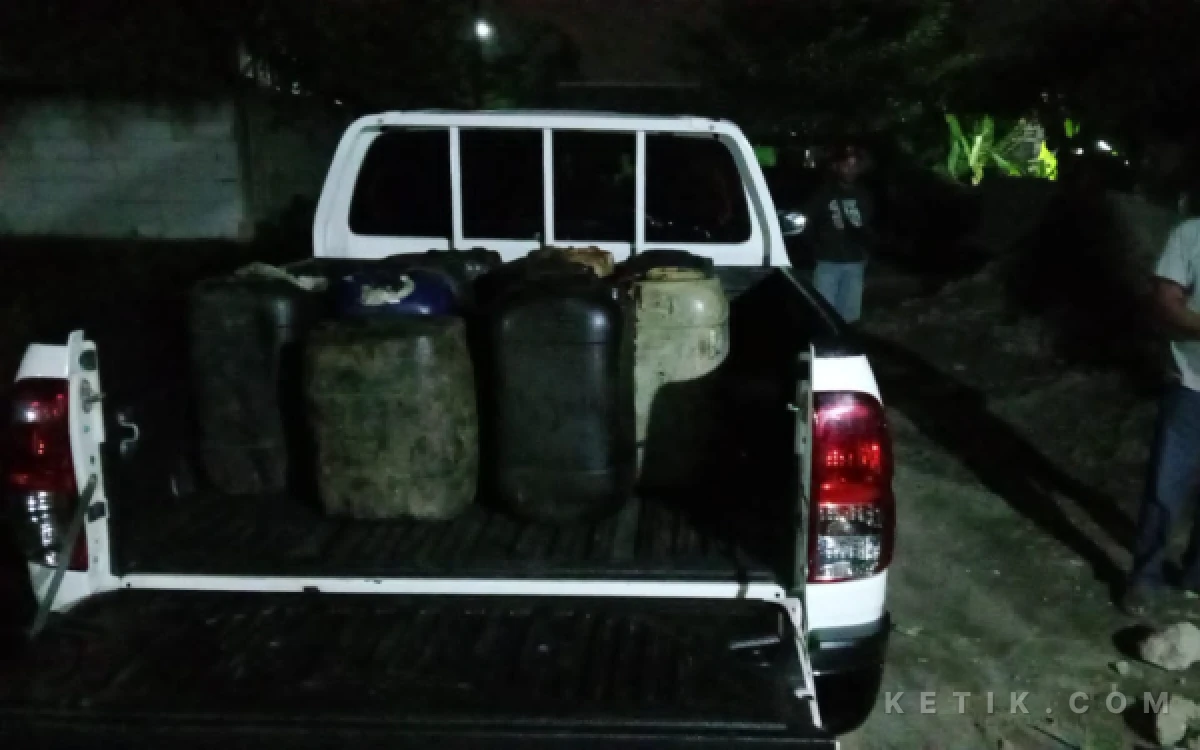 Thumbnail Berita - Pelaku Illegal Selling Minyak Mentah di Ledok Pertamina EP Cepu Zona 11 Ditangkap APH Gabungan