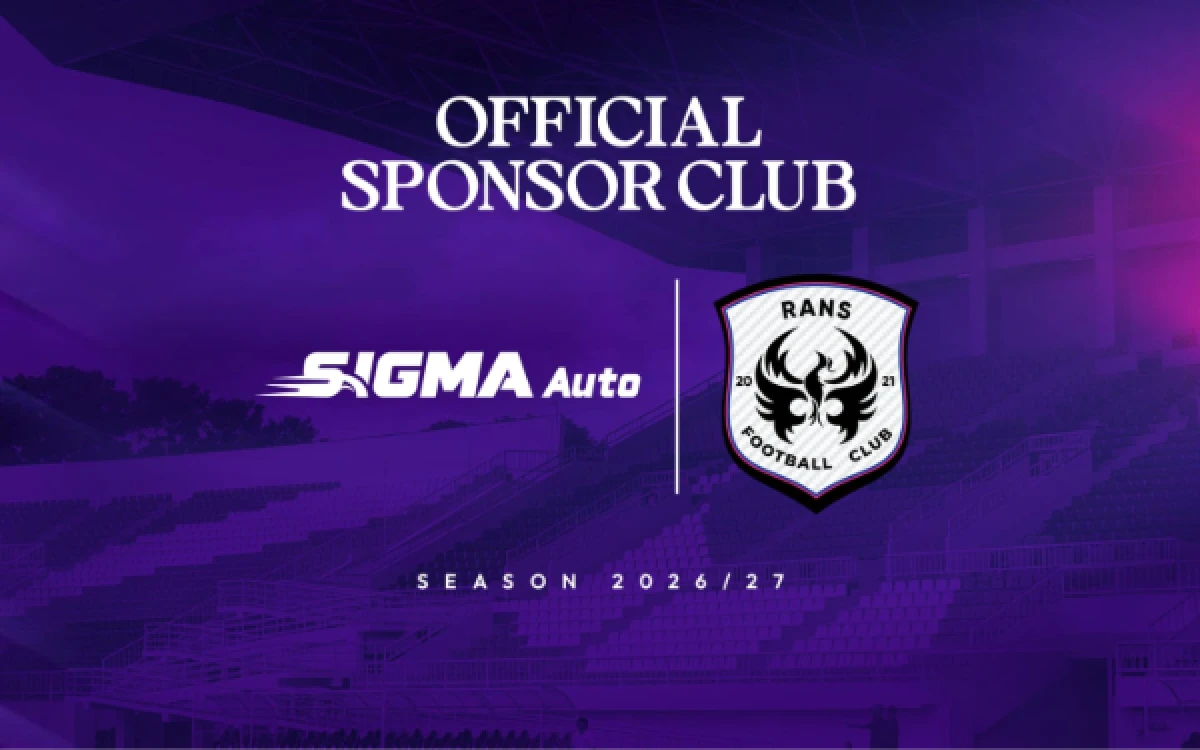 Thumbnail Berita - RANS Nusantara FC Perkuat Dukungan di Musim 2026/2027, Sigma Auto Resmi Merapat