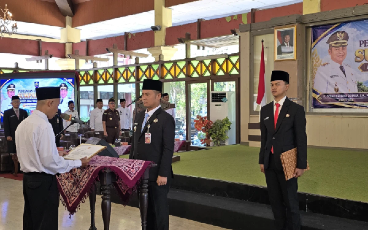 Thumbnail Berita - 400 Anggota BPD Resmi Dikukuhkan di Pendopo Amangkurat Tegal