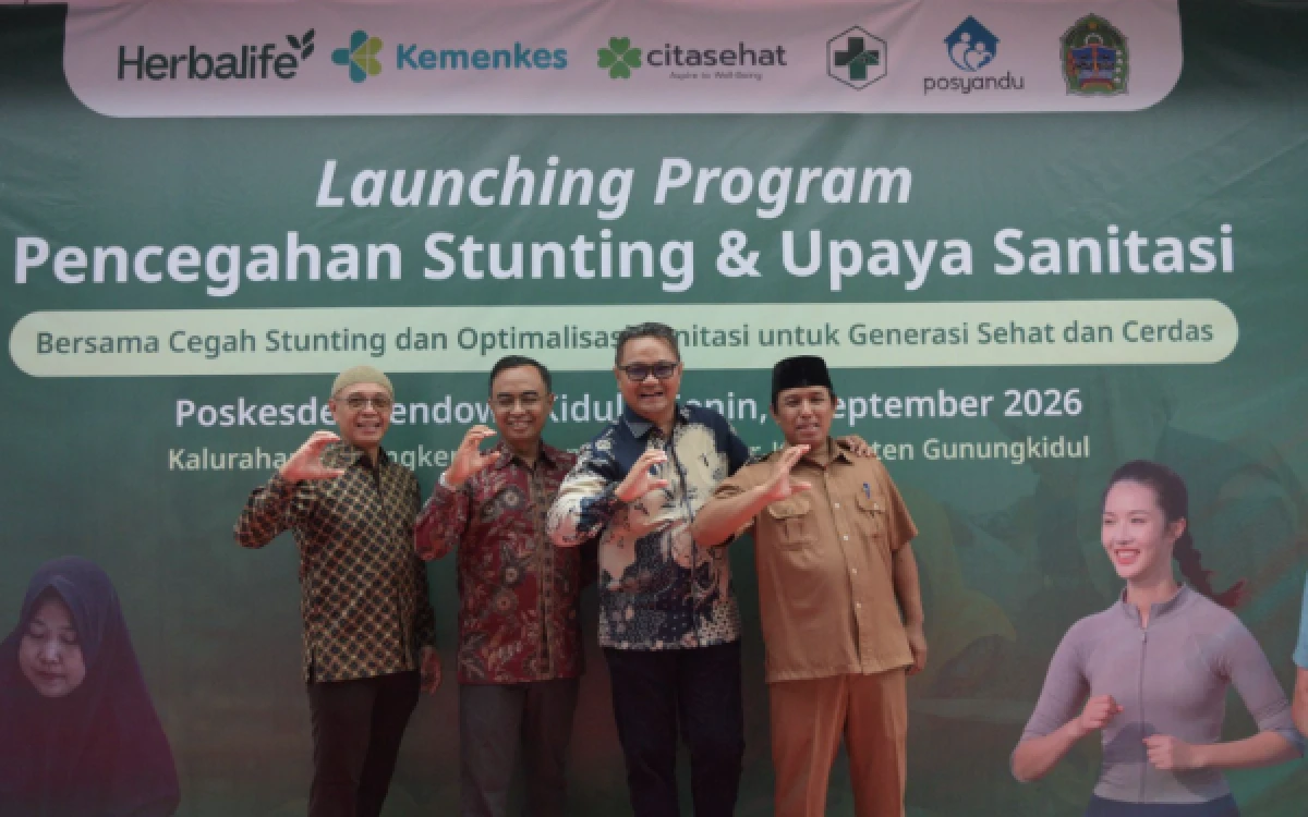 Thumbnail Berita - Herbalife dan Yayasan Cita Sehat Gulirkan Program Cegah Stunting Tiga Tahun di Gunungkidul