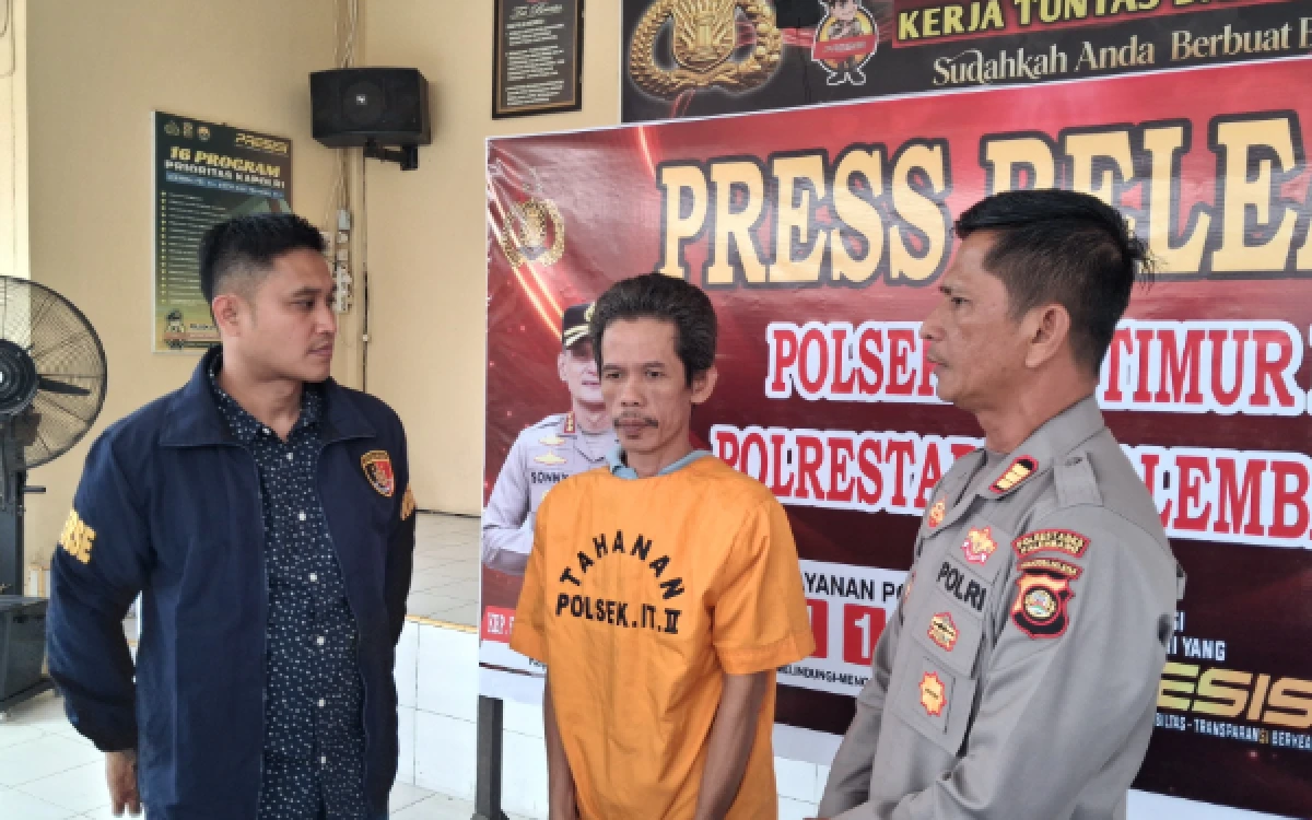 Thumbnail Berita - Motor Anggota Polisi Dicuri dari Aspol Palembang, Pria 49 Tahun Ditangkap