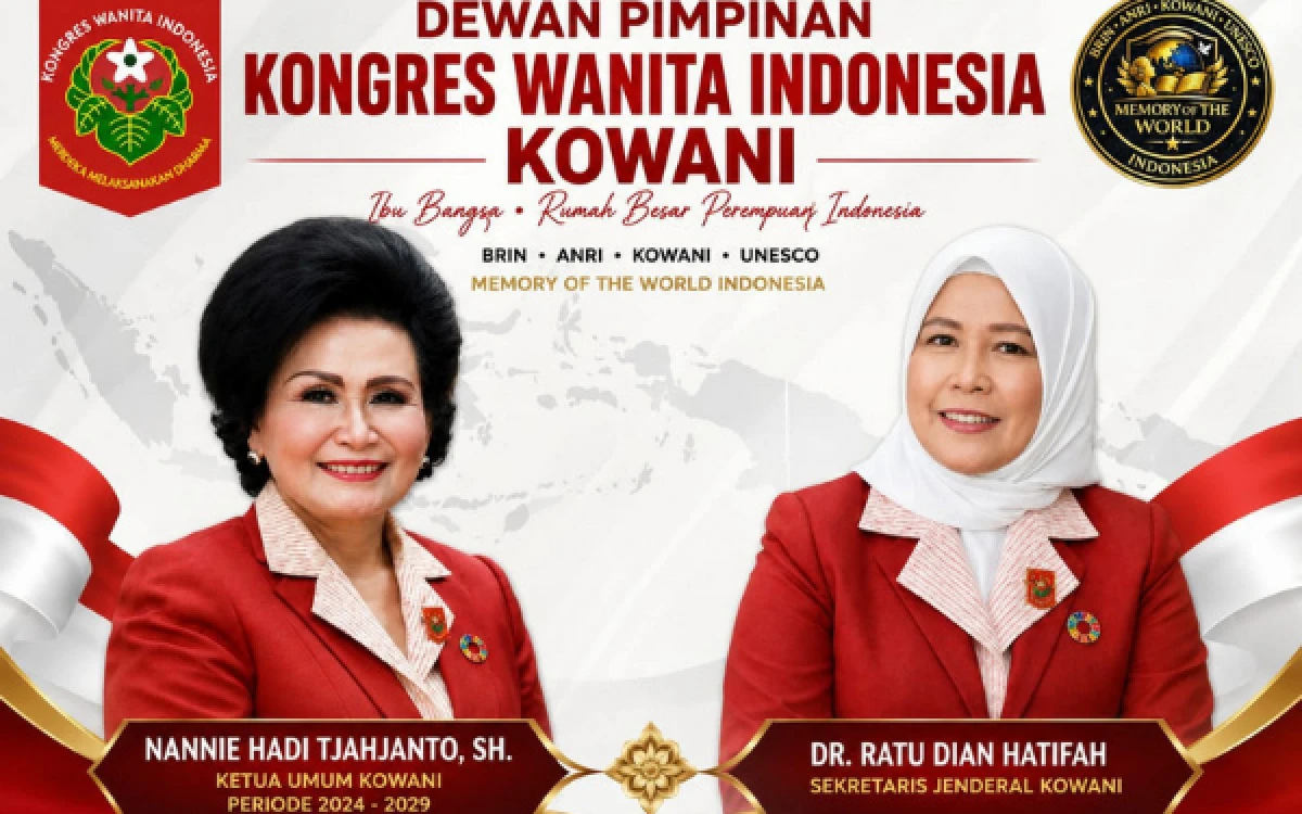 Thumbnail Berita - Soal Klaim Kepengurusan, KOWANI: Ketua Umum Nanny Hadi Tjahjanto, Sekjen Ratu Dian Hatifah