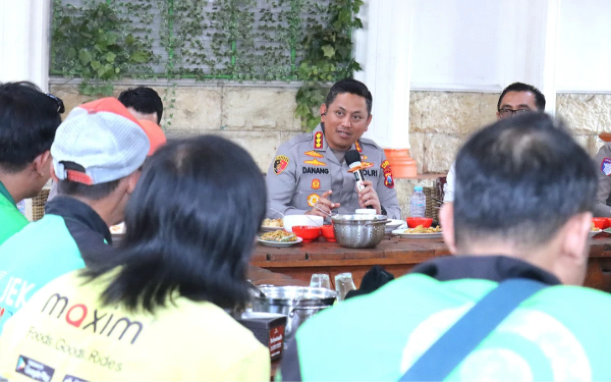 Thumbnail Berita - Polresta Malang Kota Rangkul Komunitas Ojol, Bahas Masalah Parkir hingga Rencana Doa Bersama