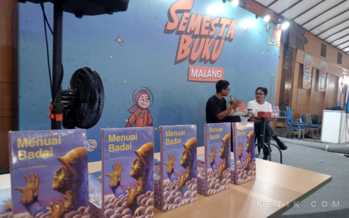 Thumbnail Berita - Bedah Novel Menuai Badai di Malang, Kisah Mantan Jagal yang Diburu Rasa Bersalah Gegara Masa Lalu!