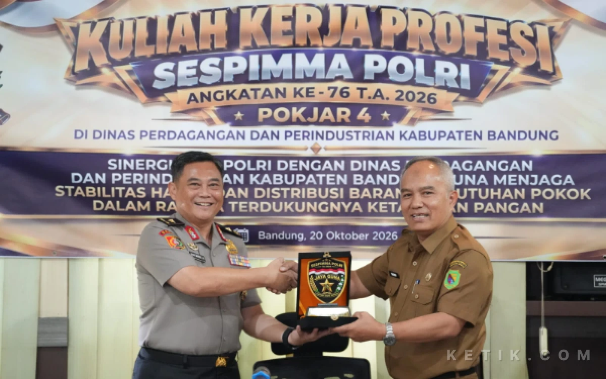 Thumbnail Berita - Sespimma Polri dan Disperindag Kabupaten Bandung Perkuat Pengawasan Harga Bapok