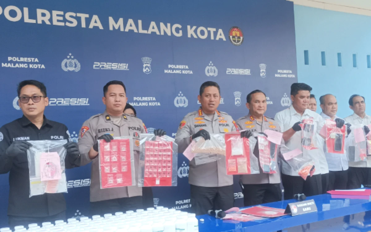 Thumbnail Berita - Narkoba Bentuk Permen Kian Marak, Polresta Malang Kota Perketat Pengawasan dan Perkuat Sinergi