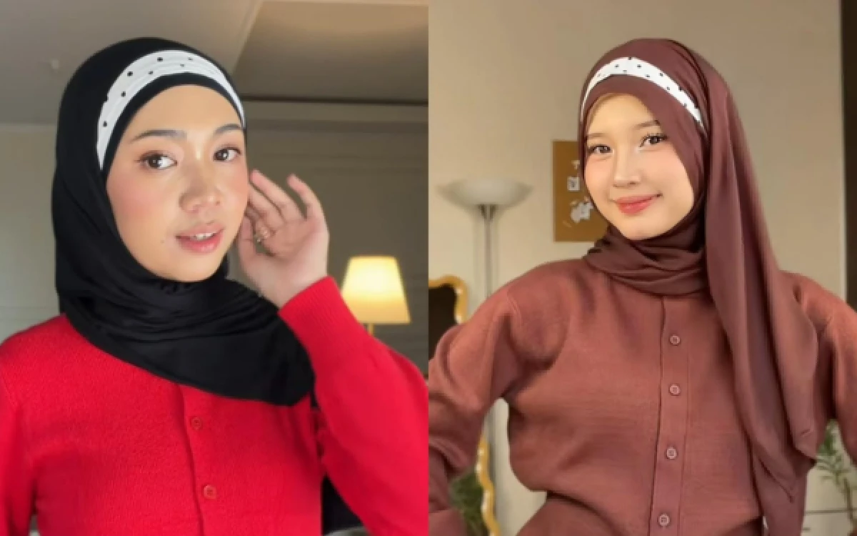 Thumbnail Berita - Hijab Makin Stylish dengan Bandana Polkadot, Begini Cara Pakainya